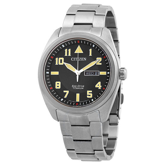 Citizen, Eco-Drive Garrison Black Dial Me's Watch