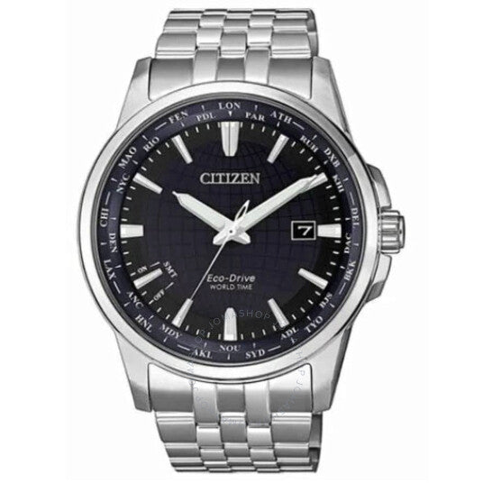 Citizen, Eco-Drive Perpetual Black Dial Men's Watch