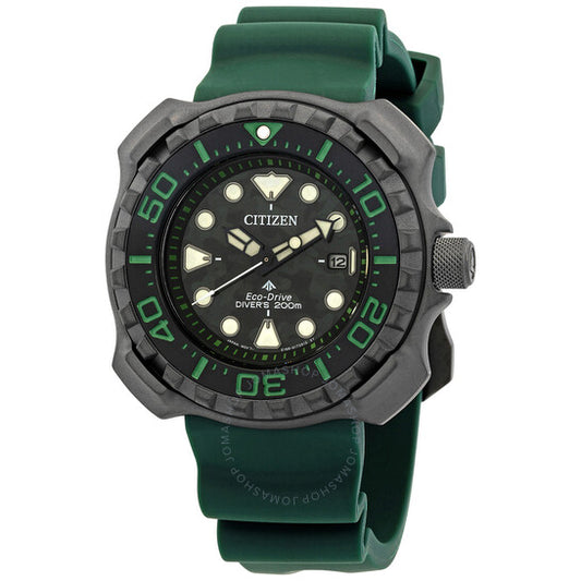 Citizen, Eco-Drive Promaster Diver Green Dial Super Titanium Men's Watch