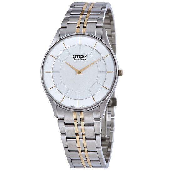 Citizen, Eco-Drive Stiletto White Dial Men's Watch