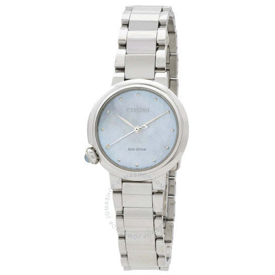 Citizen, Eco-Drive White Mother of Pearl Dial Ladies Watch
