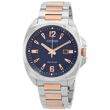 Citizen, Endicott Blue Dial Two-Tone Men's Watch