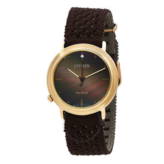 ساعة سيتيزن إل أمبيلونا إيكو-درايف للسيدات بمينا بني