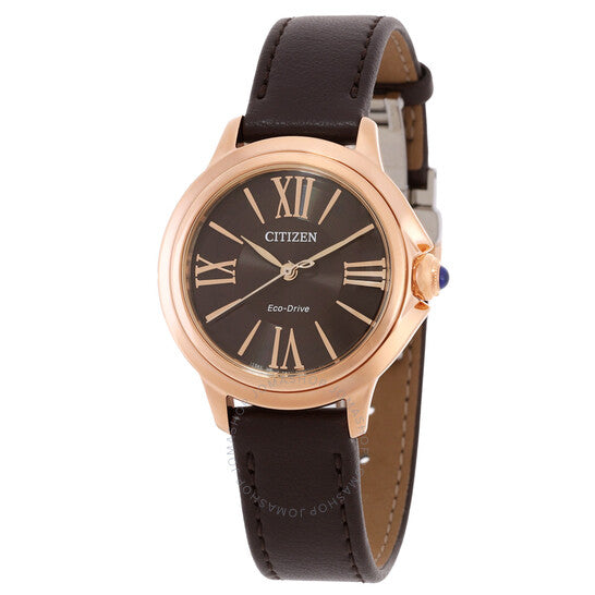 ساعة سيتيزن إل سيسي إيكو-درايف للسيدات بمينا بني