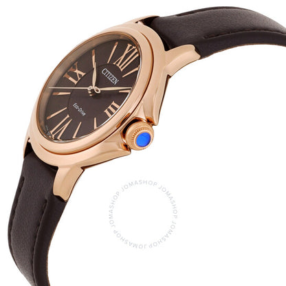 ساعة سيتيزن إل سيسي إيكو-درايف للسيدات بمينا بني