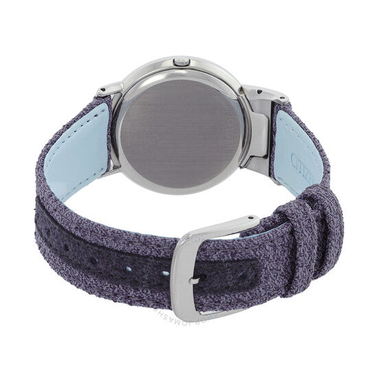 ساعة سيتيزن إل إيكو-درايف للسيدات بمينا أزرق