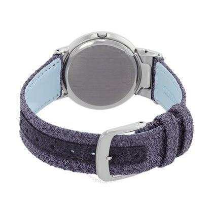 ساعة سيتيزن إل إيكو-درايف للسيدات بمينا أزرق