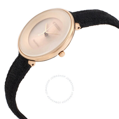 ساعة سيتيزن إل إيكو درايف للسيدات بمينا شامبانيا