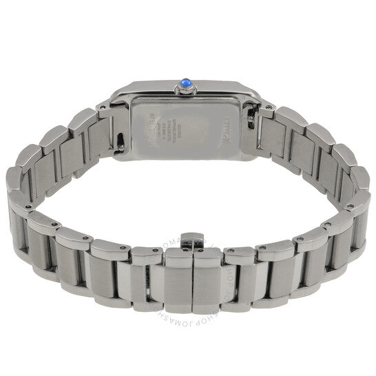 ساعة سيتيزن إل إيكو-درايف للسيدات بمينا أبيض