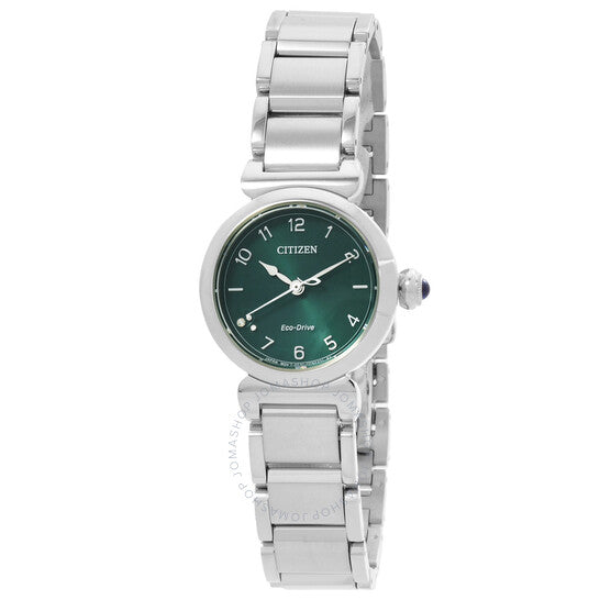 Citizen, L May Bells Eco-Drive Green Dial Ladies Watch