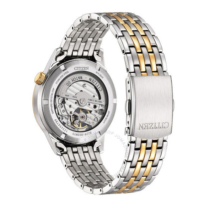 Citizen, Mechanical Automatic Grey Open Heart Dial Men's Watch