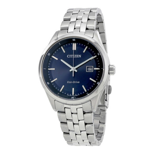Citizen, Men's Bracelet Blue Dial Eco-Drive Watch