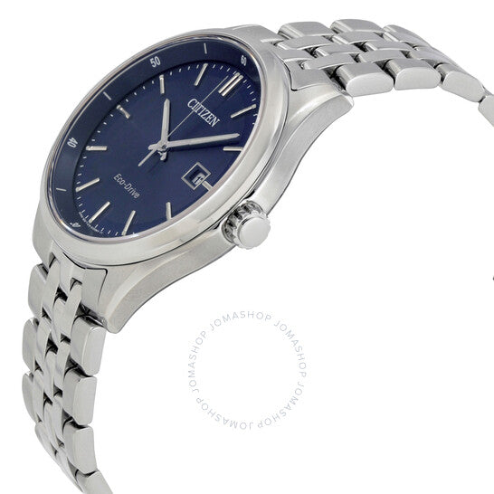 Citizen, Men's Bracelet Blue Dial Eco-Drive Watch