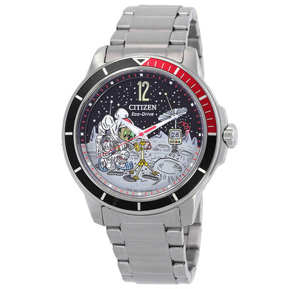 Citizen, Mickey Astronaut Eco-Drive Coke Bezel Men's Watch