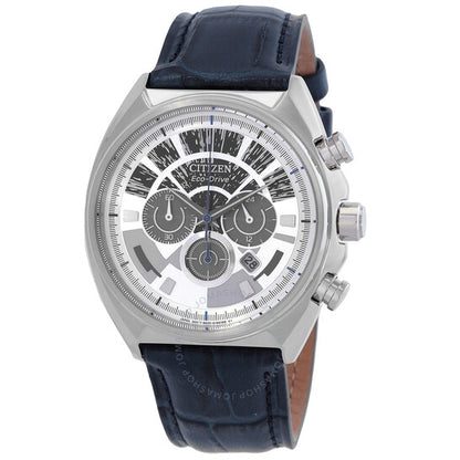 Citizen, Millennium Falcon Chronograph Eco-Drive Silver Dial Men's Watch