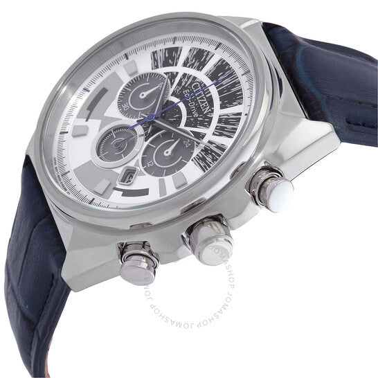 Citizen, Millennium Falcon Chronograph Eco-Drive Silver Dial Men's Watch