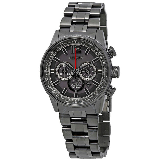 Citizen, Nighthawk Chronograph Charcoal Grey Dial Men's Watch