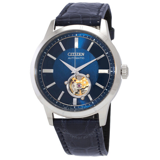 Citizen, Open Heart Automatic Blue Dial Men's Watch