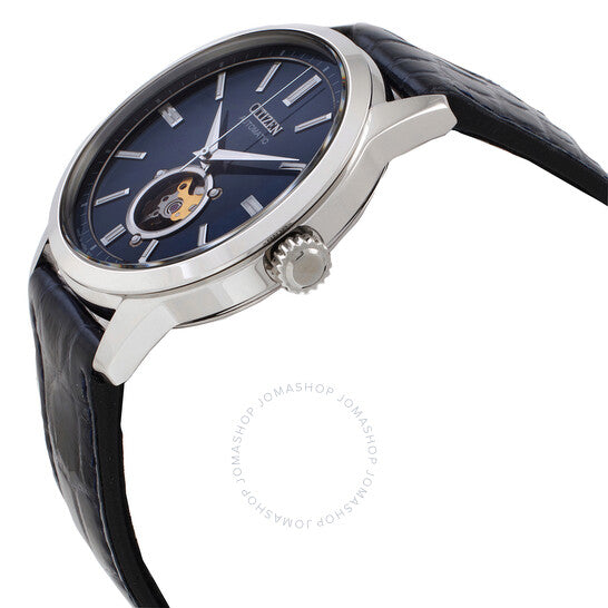 Citizen, Open Heart Automatic Blue Dial Men's Watch