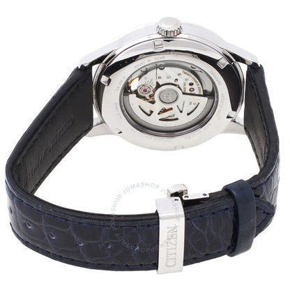 Citizen, Open Heart Automatic Blue Dial Men's Watch