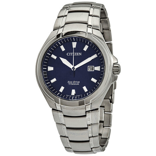 Citizen, Paradigm Super Titanium Eco-Drive Blue Dial Men's Watch