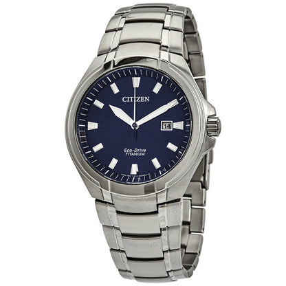 Citizen, Paradigm Super Titanium Eco-Drive Blue Dial Men's Watch