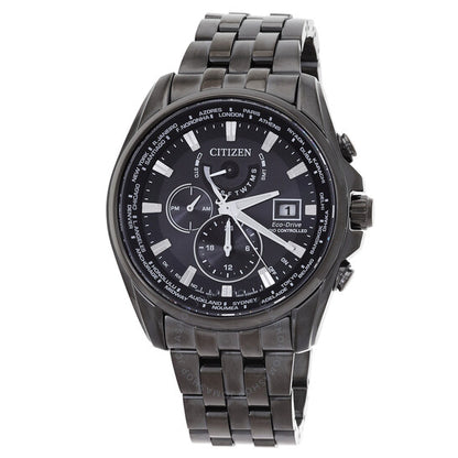 Citizen, Perpetual Alarm Chronograph Quartz Black Dial Men's Watch
