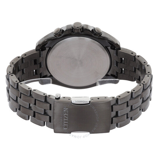 Citizen, Perpetual Alarm Chronograph Quartz Black Dial Men's Watch