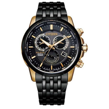 Citizen, Perpetual Calendar Alarm Black Dial Men's Watch