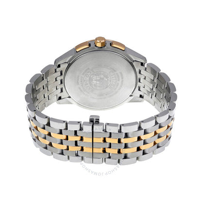 ساعة سيتيزن للرجال بتقويم دائم وقرص أسود