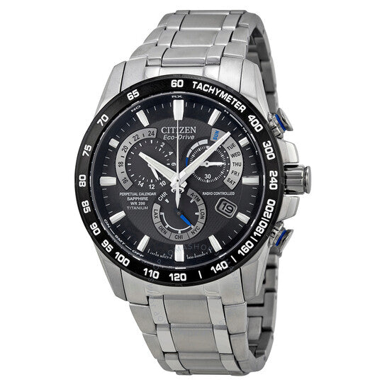 Citizen, Perpetual Chrono A-T Eco-Drive Titanium Chronograph Men's Watch