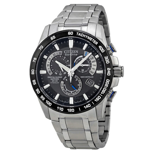 Citizen, Perpetual Chrono A-T Eco-Drive Titanium Chronograph Men's Watch