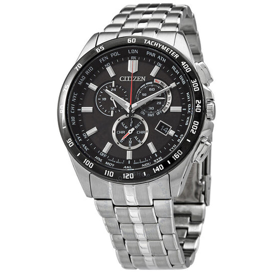 Citizen, Perpetual Chronograph Black Dial Men's Watch