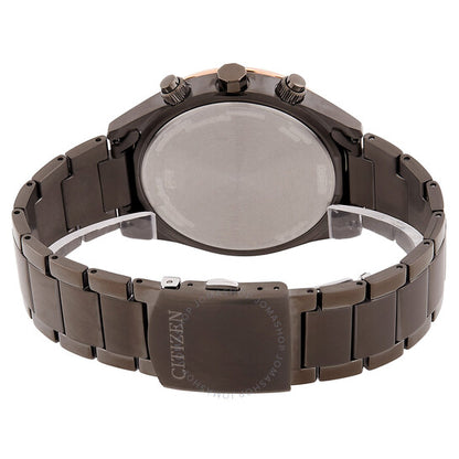 ساعة سيتيزن بيربتشوال كرونوغراف للرجال بمينا أحمر