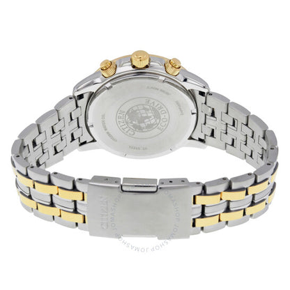 Citizen, Perpetual Grey Dial Two-tone Men's Watch