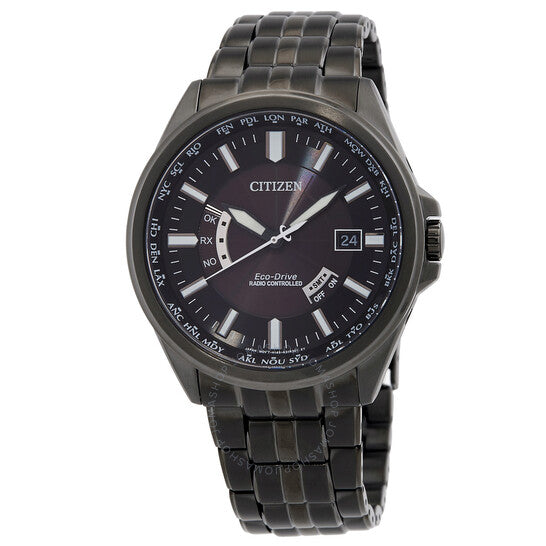 Citizen, Perpetual World Time Black Dial Men's Watch