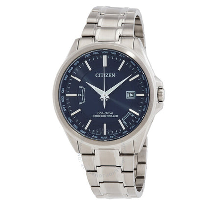 Citizen, Perpetual World Time Blue Dial Men's Watch