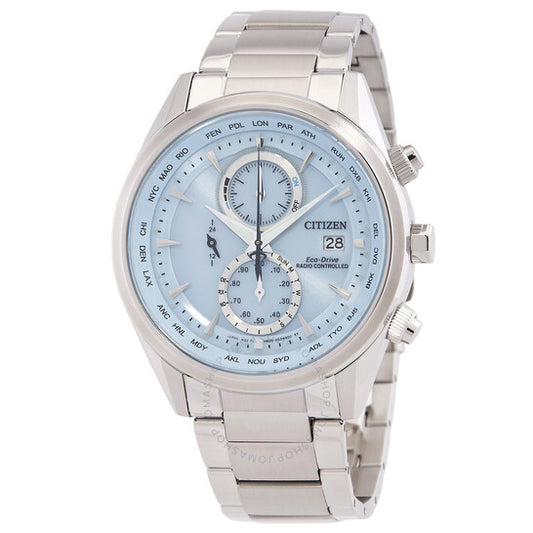 Citizen, Perpetual World Time Chronograph Blue Dial Men's Watch