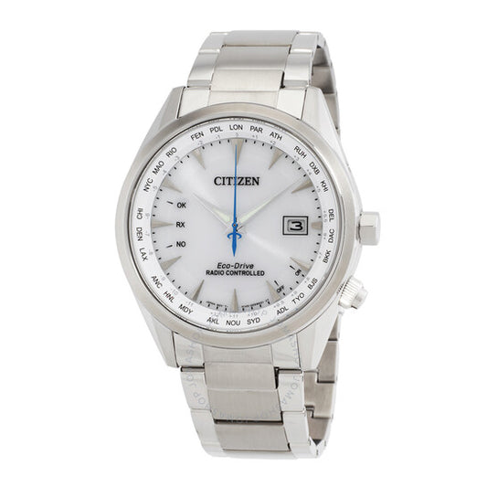 Citizen, Perpetual World Time GMT White Dial Men's Watch