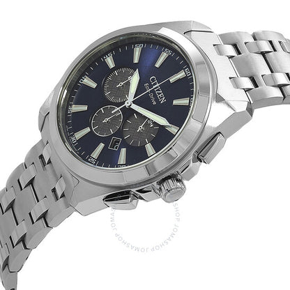 Citizen, Peyten Chronograph Eco-Drive Blue Dial Men's Watch