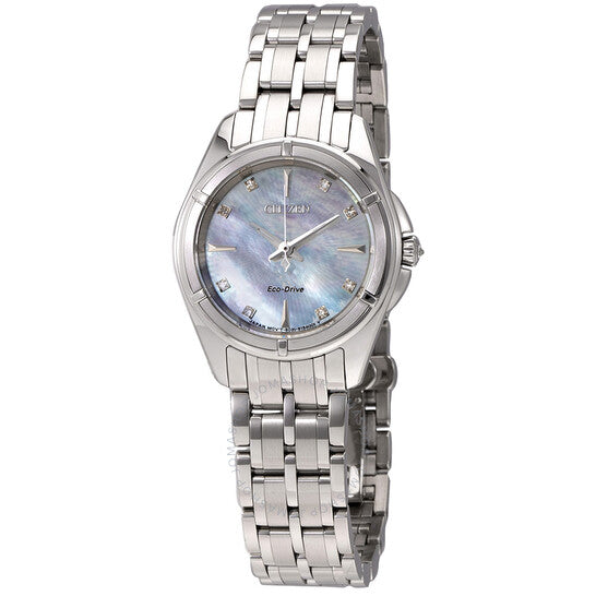 Citizen, Prezia Mother of Pearl Diamond Dial Ladies Watch