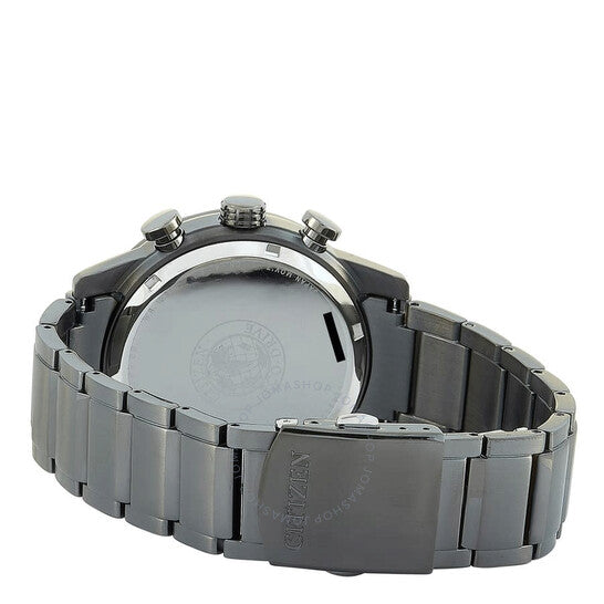Citizen, Primo Chronograph Quartz Black Dial Men's Watch