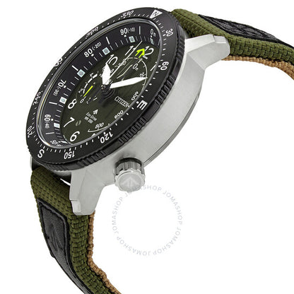 Citizen, Promaster Altimeter Eco-Drive Green Dial Men's Watch