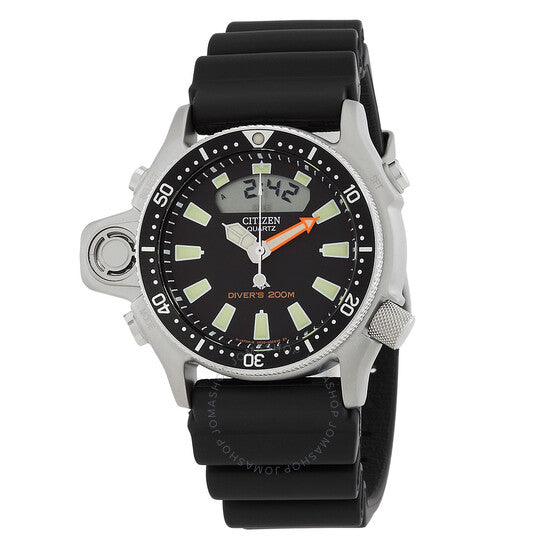 Citizen, Promaster Aqualand Quartz Analog-Digital Black Dial Men's Watch