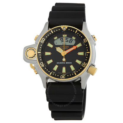 Citizen, Promaster Aqualand Quartz Analog-Digital Black Dial Men's Watch