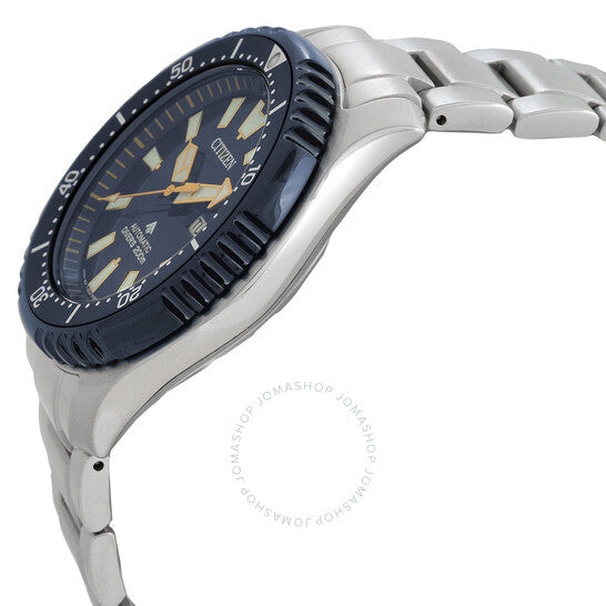 ساعة سيتيزن بروماستر أوتوماتيكية للرجال بمينا أزرق