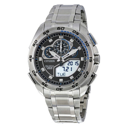 ساعة سيتيزن بروماستر للرجال بمينا أسود