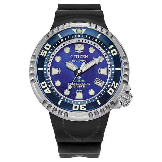 ساعة سيتيزن بروماستر دايف للرجال بمينا زرقاء