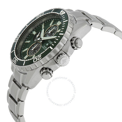 Citizen, Promaster Dive Chronograph Eco-Drive Green Dial Men's Watch