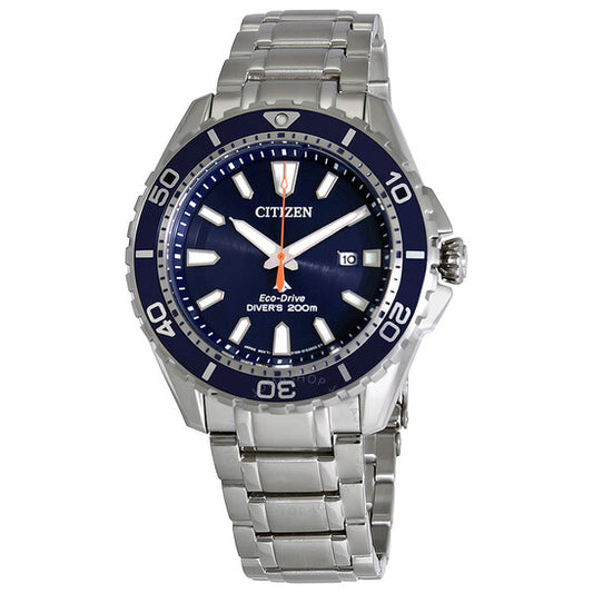 Citizen, Promaster Diver 200 Meters Eco-Drive Blue Dial Steel Men's Watch